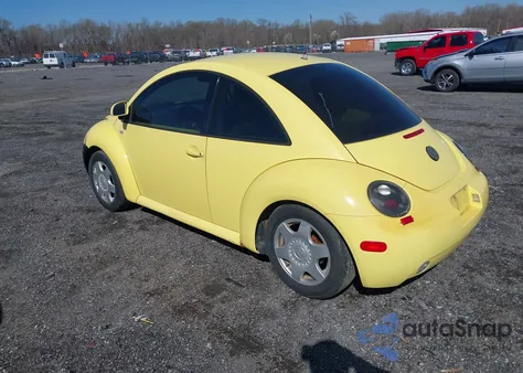 1999 Volkswagen New Beetle Gls from USA, damaged, VIN 3VWCC21C1XM415115